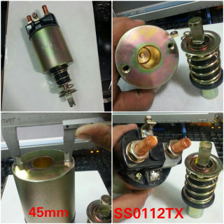 SS0112TX   - HINO 24V 2 BOLT SOLENOID SWITCH