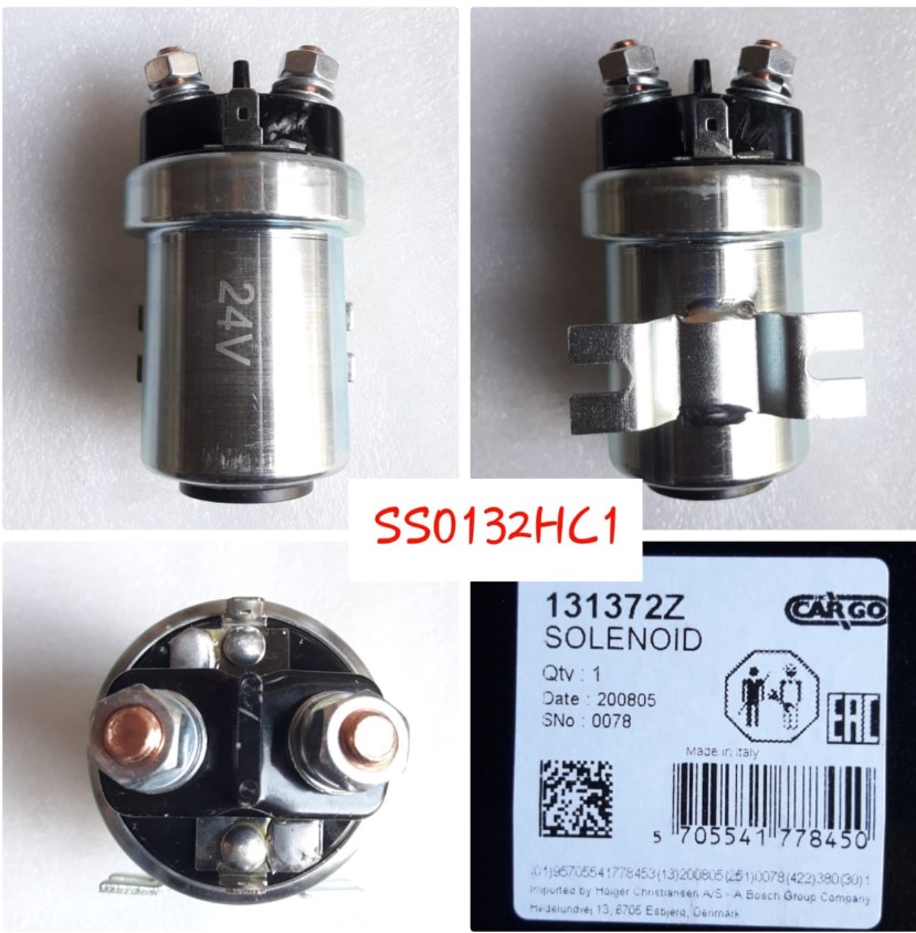 SS0132HC1-BOSCH 24V 150A SOLENOID SWITCH