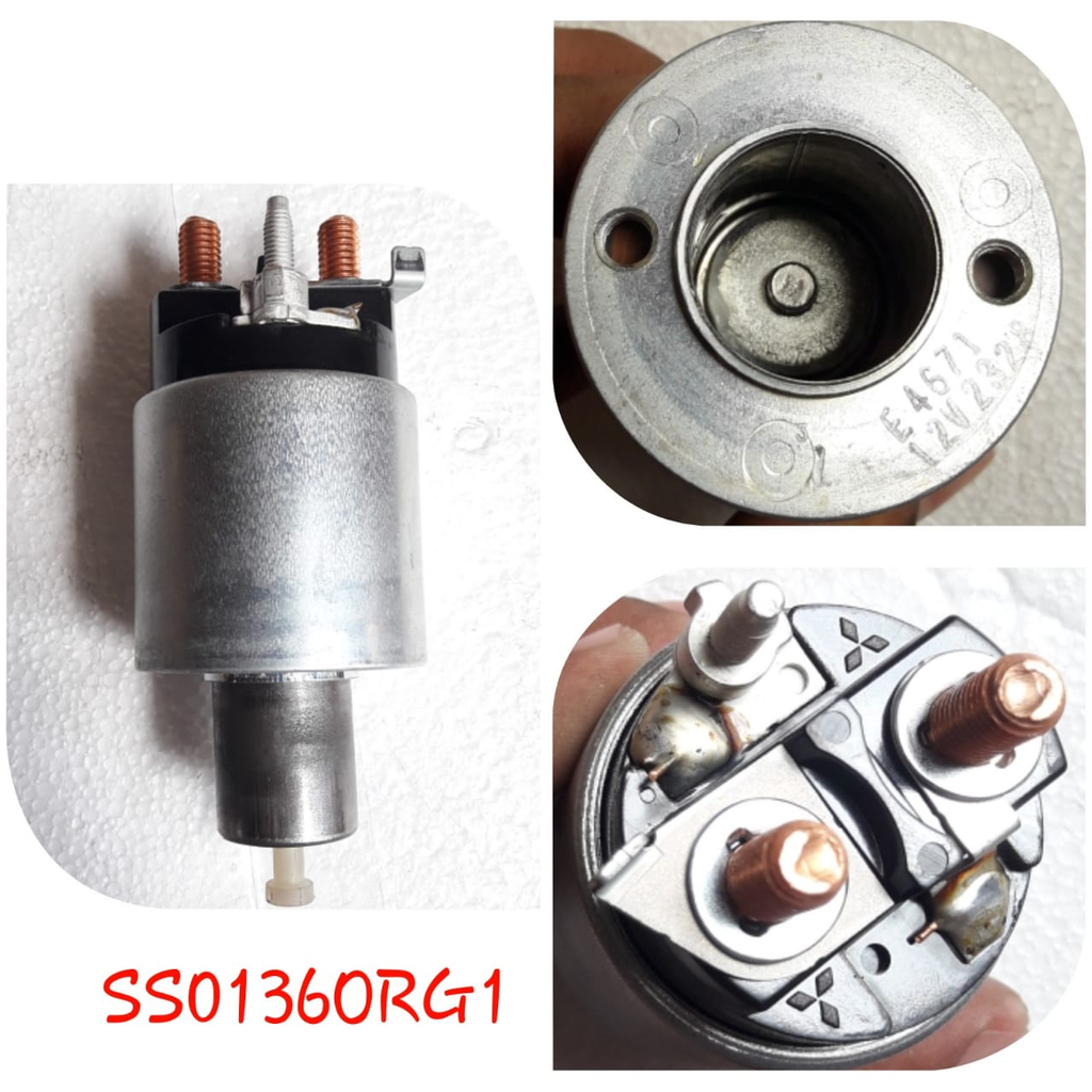 SS0136ORG1-MITS/NISN/ISU 12V+PLASTIC BOLT TYPE SOLENOID SWITCH