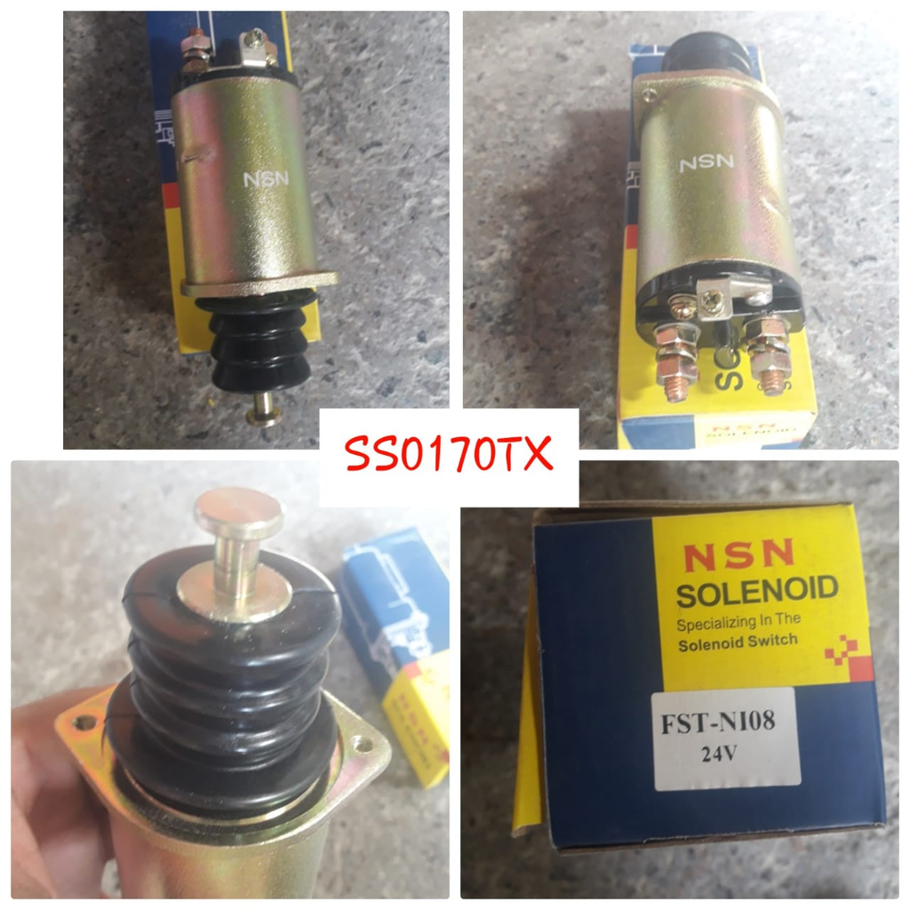 SS0170TX   - KOMATSU 24V SMALL SOLENOID SWITCH