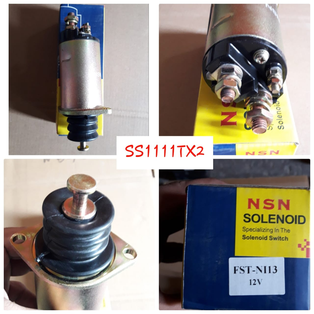SS1111TX2   - 28MT 12V (H-H 67MM)SOLENOID SWITCH