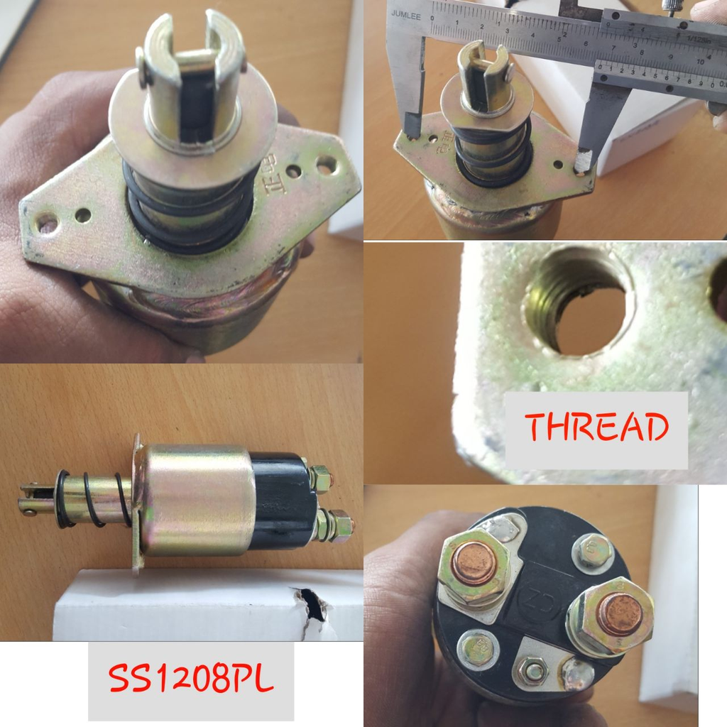 SS1208PL   - CNA 12V 2 BOLT STARTER SOLENOID SWITCH