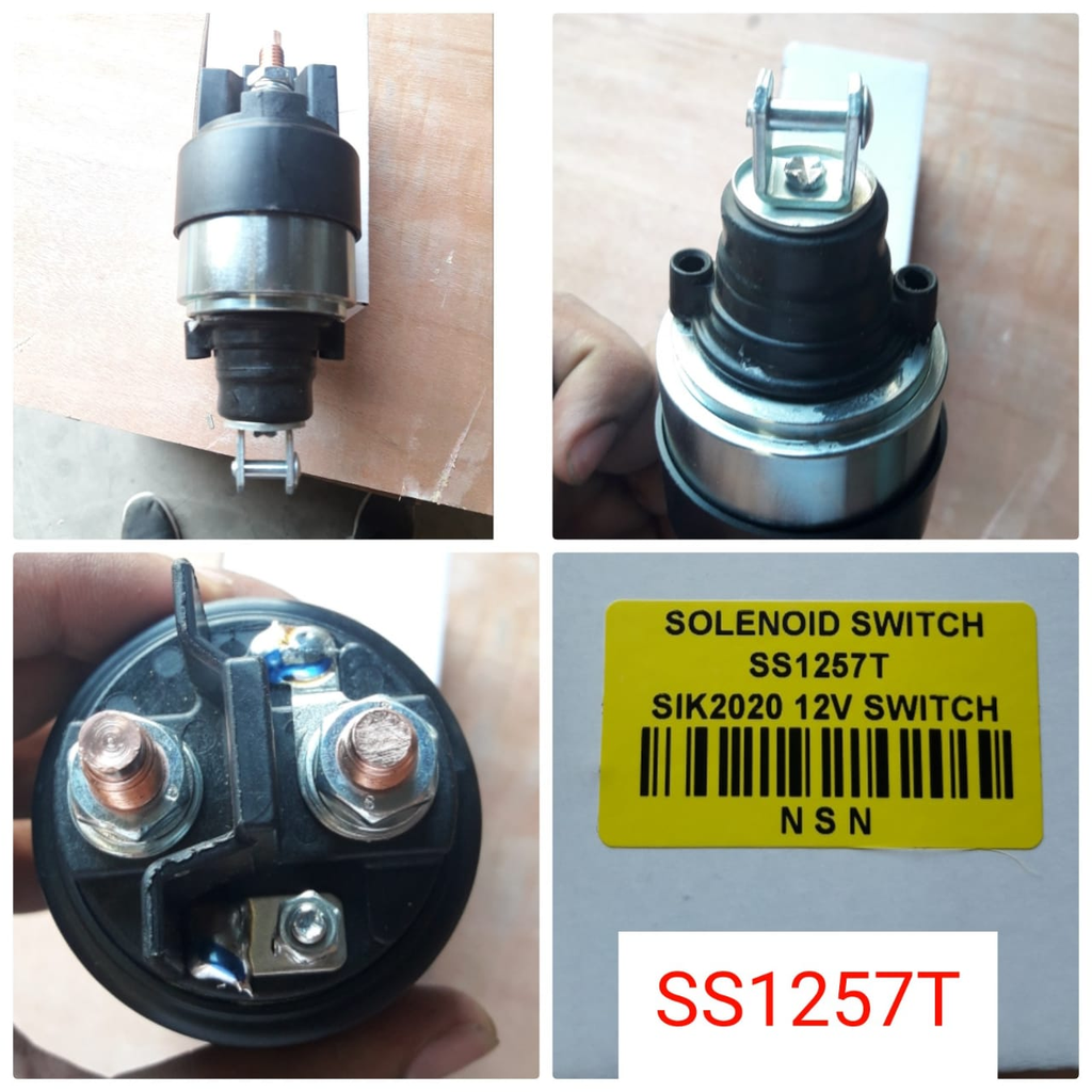 SS1257T   - DTZ ISK 12V N/M OEM SOLENOID SWITCH