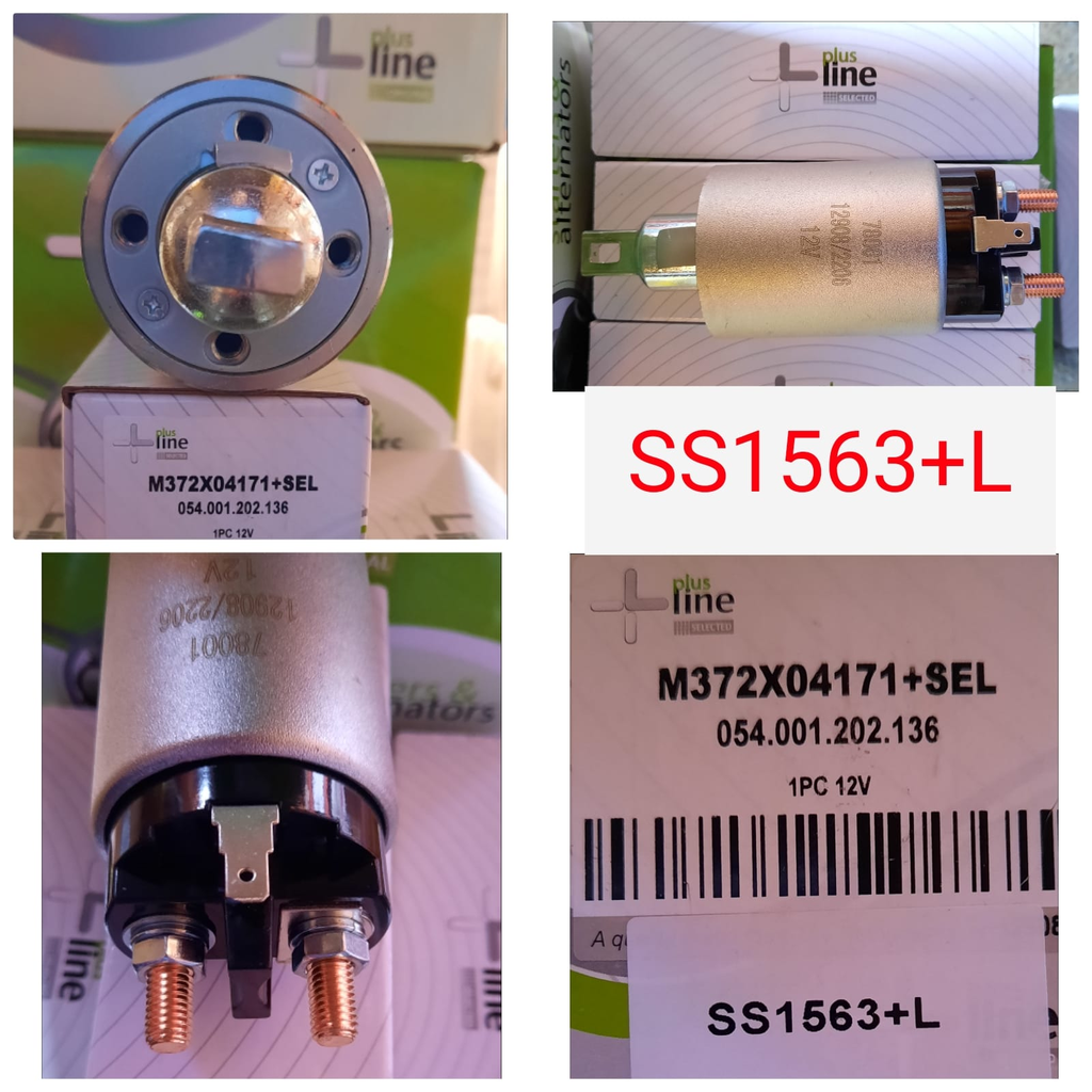 SS1563+L- MITS CANTER 4D30/33 12V SOLENOID SWITCH