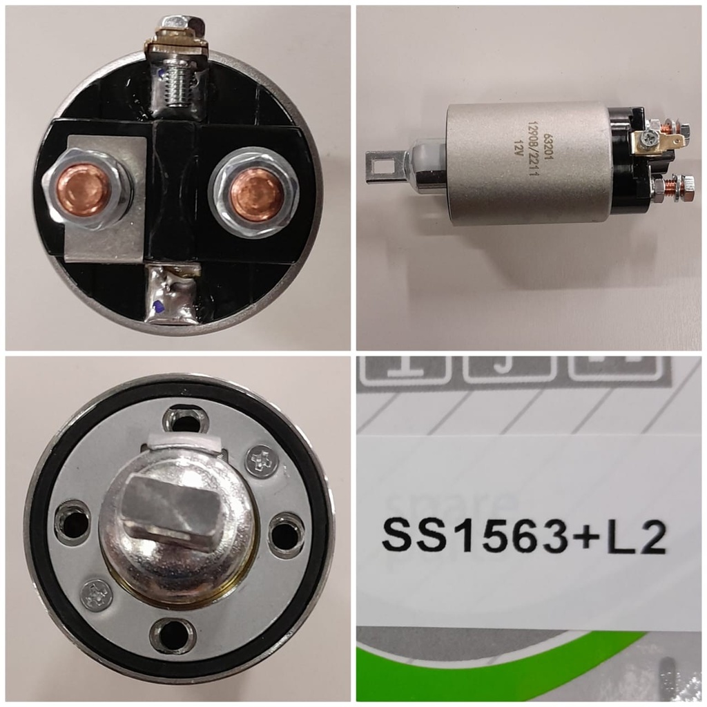 SS1563+L2- MITS CANTER 4D30/33 12V SOLENOID SWITCH