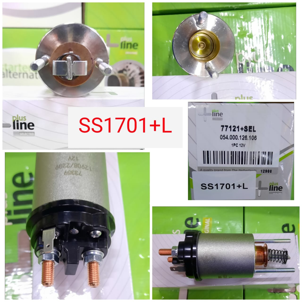 SS1701+L- PERKIN 12V NORMAL PLUNGER+ROUND SOLENOID