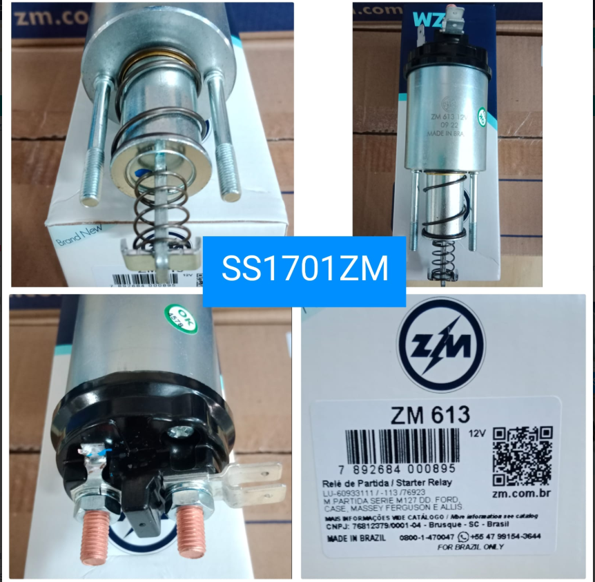 SS1701ZM- PERKIN 12V SOLENOID SWITCH