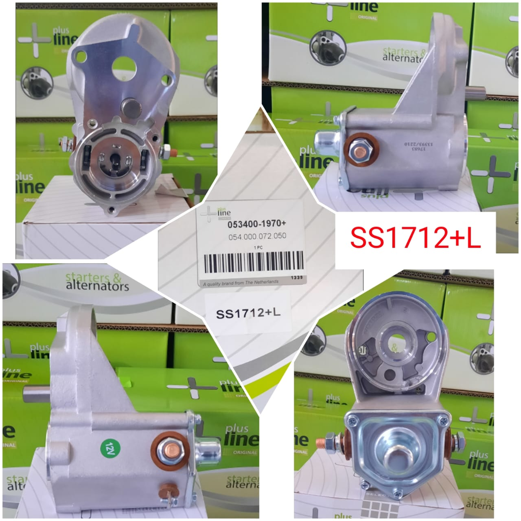 SS1712+L-ND 12V 2.5KW LH S/BOLT SOLENOID SWITCH