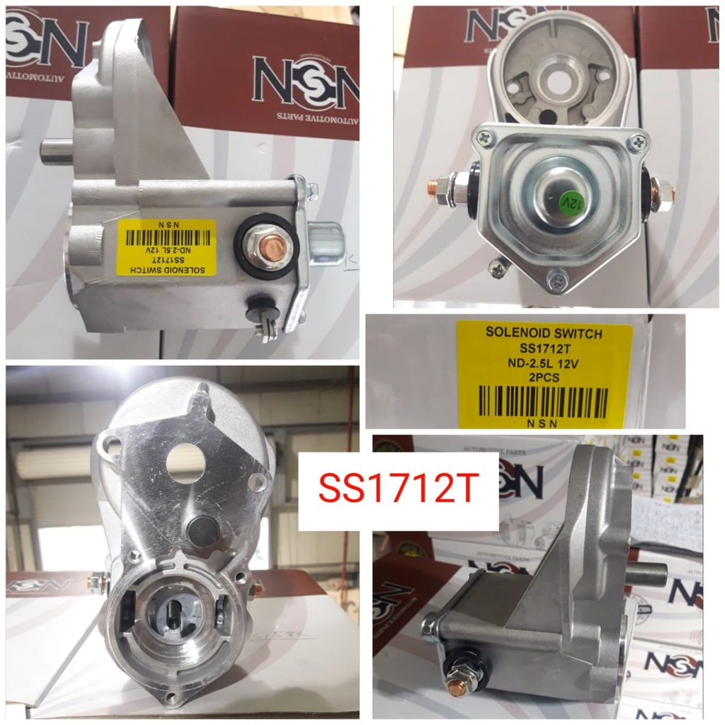 SS1712T   - ND 12V 2.5KW LH S/BOLT SOLENOID