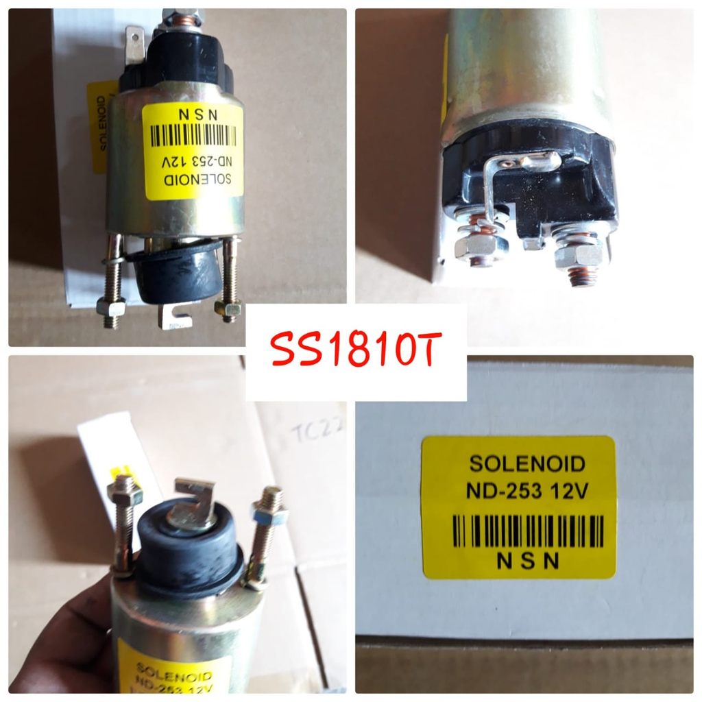 SS1810T   - NIPPODENSO 12V 2B HOOK LBC SOLENOID
