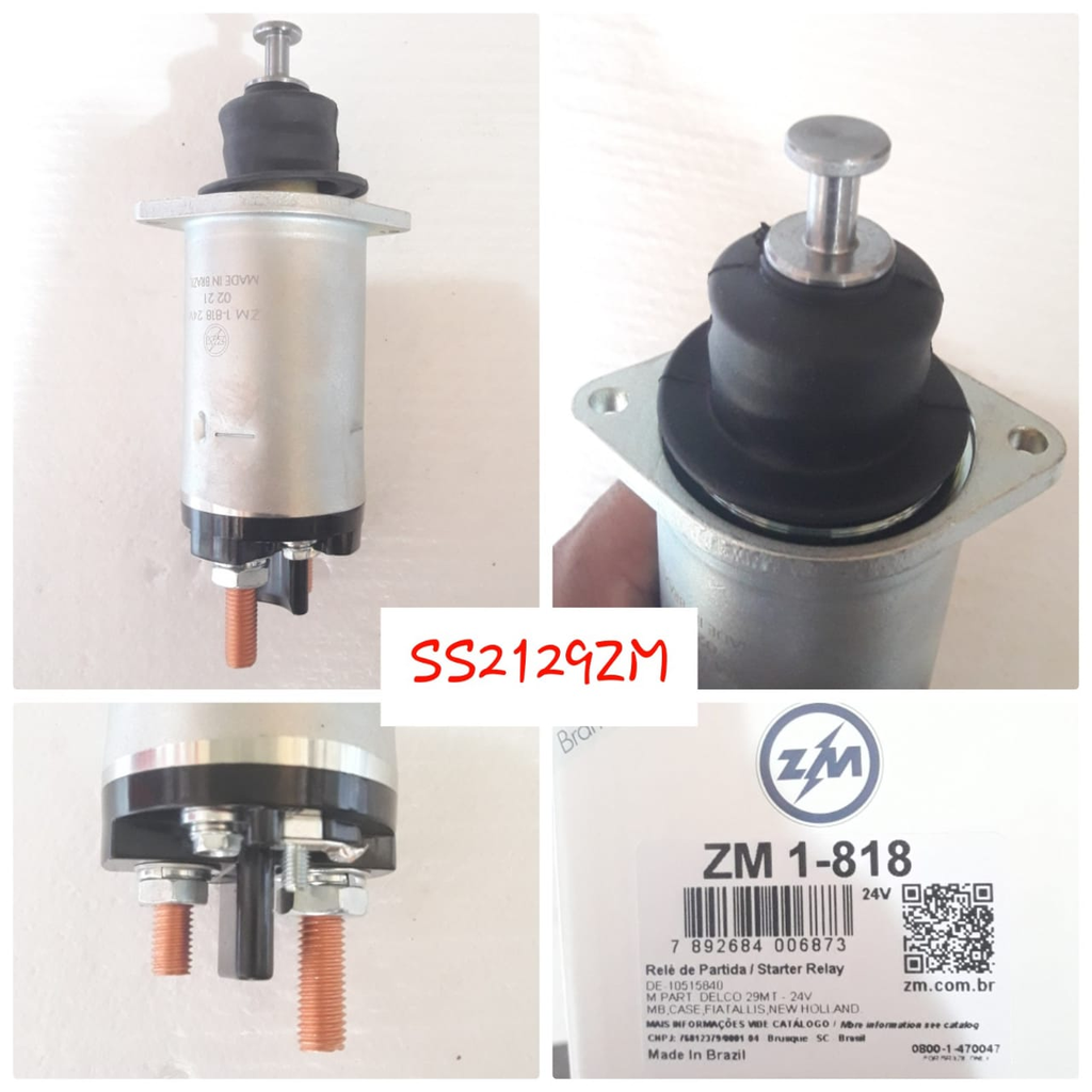 SS2129ZM-29MT 24V DOOSAN SOLENOID SWITCH