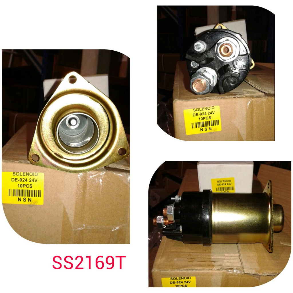 SS2169T   - 37/41MT 24V S/BOLT 3B SOLENOID SWITCH
