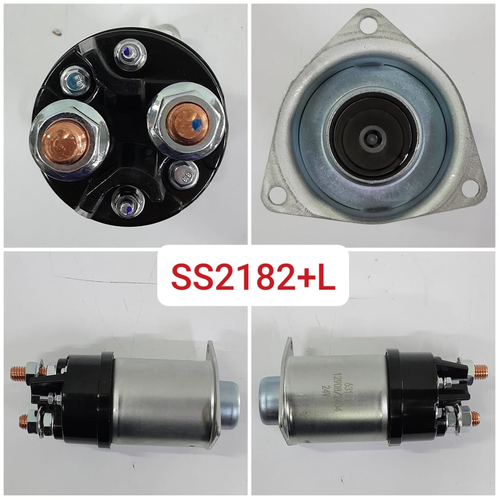 SS2182+L- 42MT 24V 4 BOLT SOLENOID SWITCH