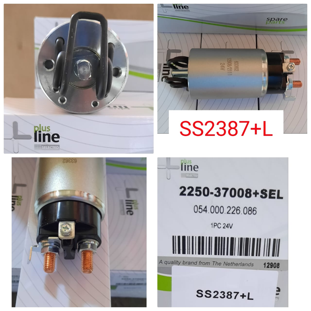 SS2387+L-IZU NPR 24V RBC SOLENOID+SPRING SWITCH