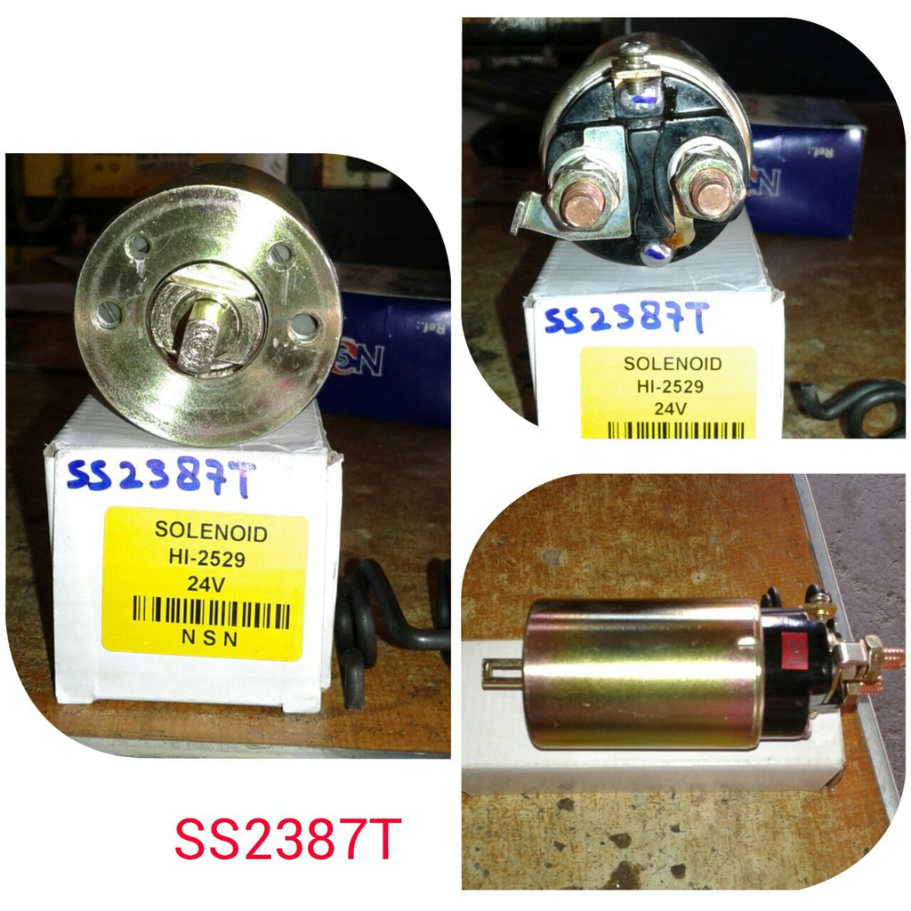 SS2387T   - IZU NPR 24V RBC SOLENOID+SPRING