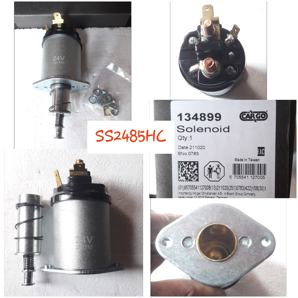 SS2485HC - LCS/PKN 24V 2EAR+ROUND PLUNG.SWITCH