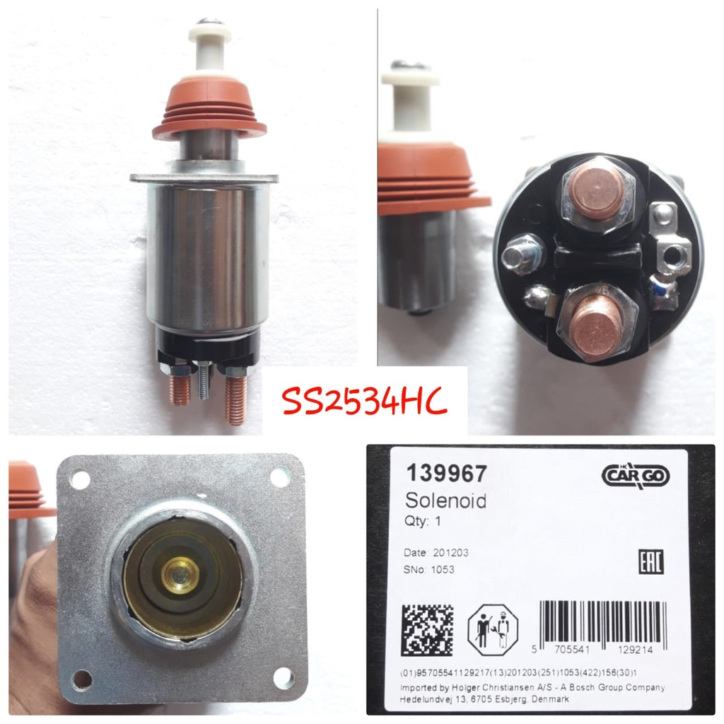 SS2534HC-M/ACT 24V 4BOLT SOLENOID SWITCH