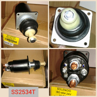 SS2534T   - M/ACT 24V 4BOLT SOLENOID SWITCH