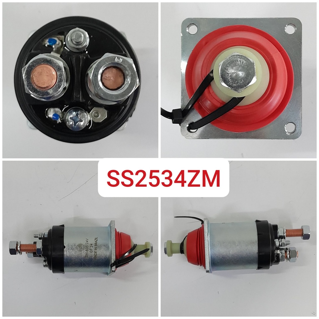 SS2534ZM-M/ACT 24V 4BOLT SOLENOID SWITCH