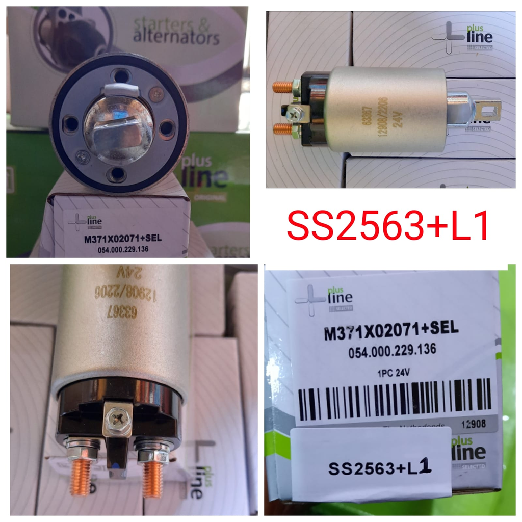 SS2563+L1- MITS CANTER 24V SOLENOID SWITCH