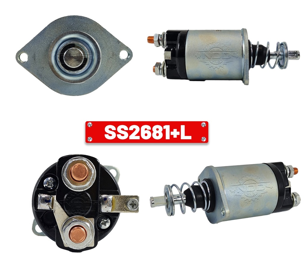 SS2681+L- HINO 24V 2 EAR SOLENOID SWITCH