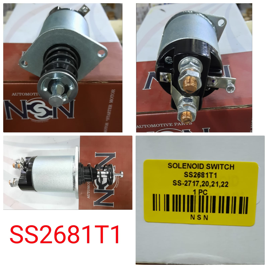 SS2681T1   - HINO 24V 2 EAR RBC SOLENOID SWITCH