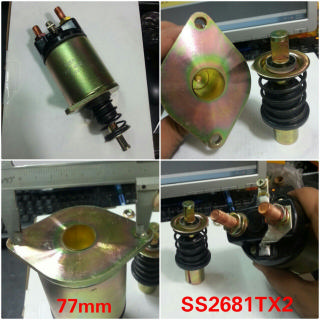 SS2681TX2   - HINO 24V 2 EAR SOLENOID SWITCH