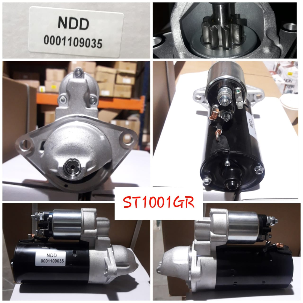 ST1001GR-BBT/PKN 12V 9T MAGNETIC STARTER MOTOR