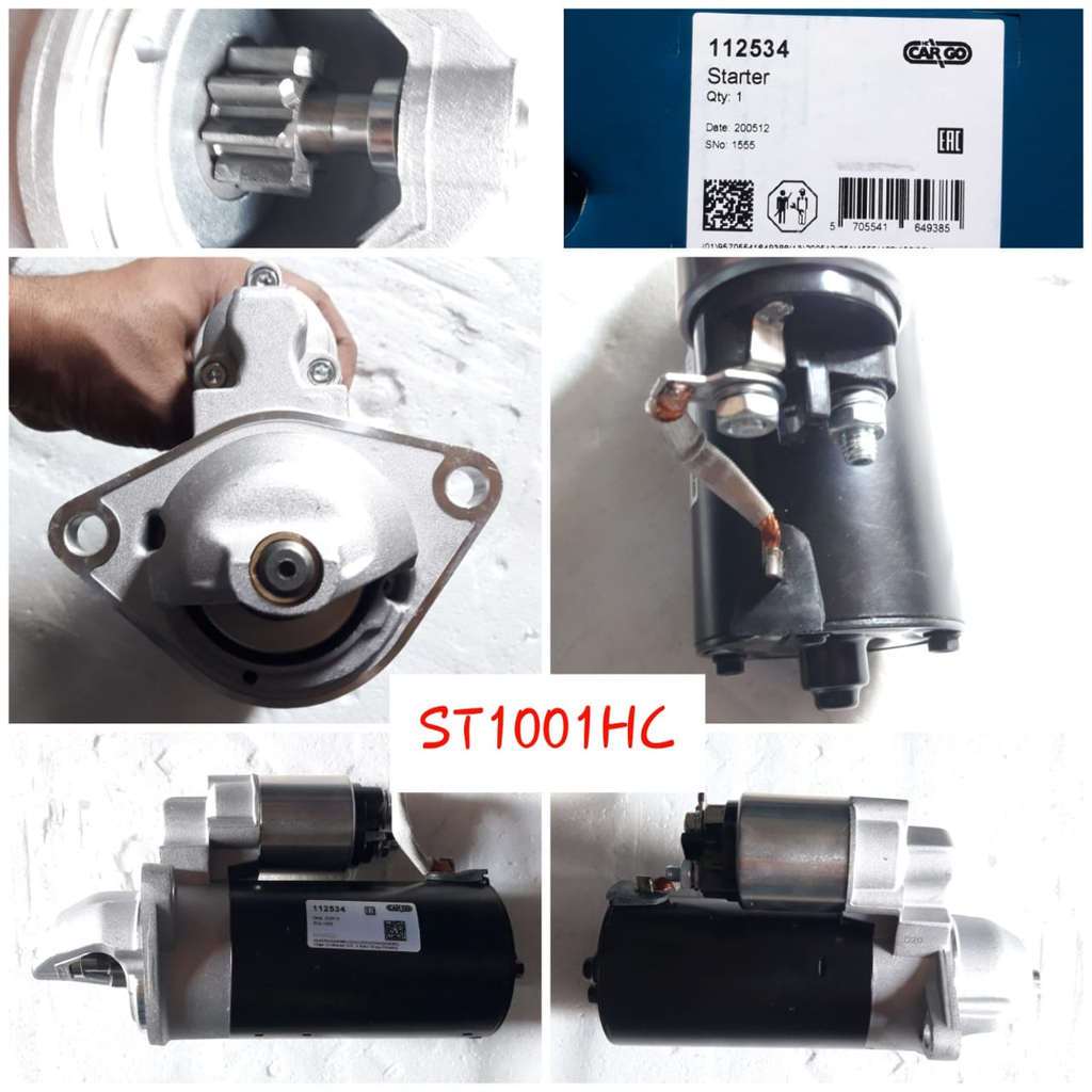 ST1001HC-BBT/PKN 12V 9T MAGNETIC STARTER MOTOR