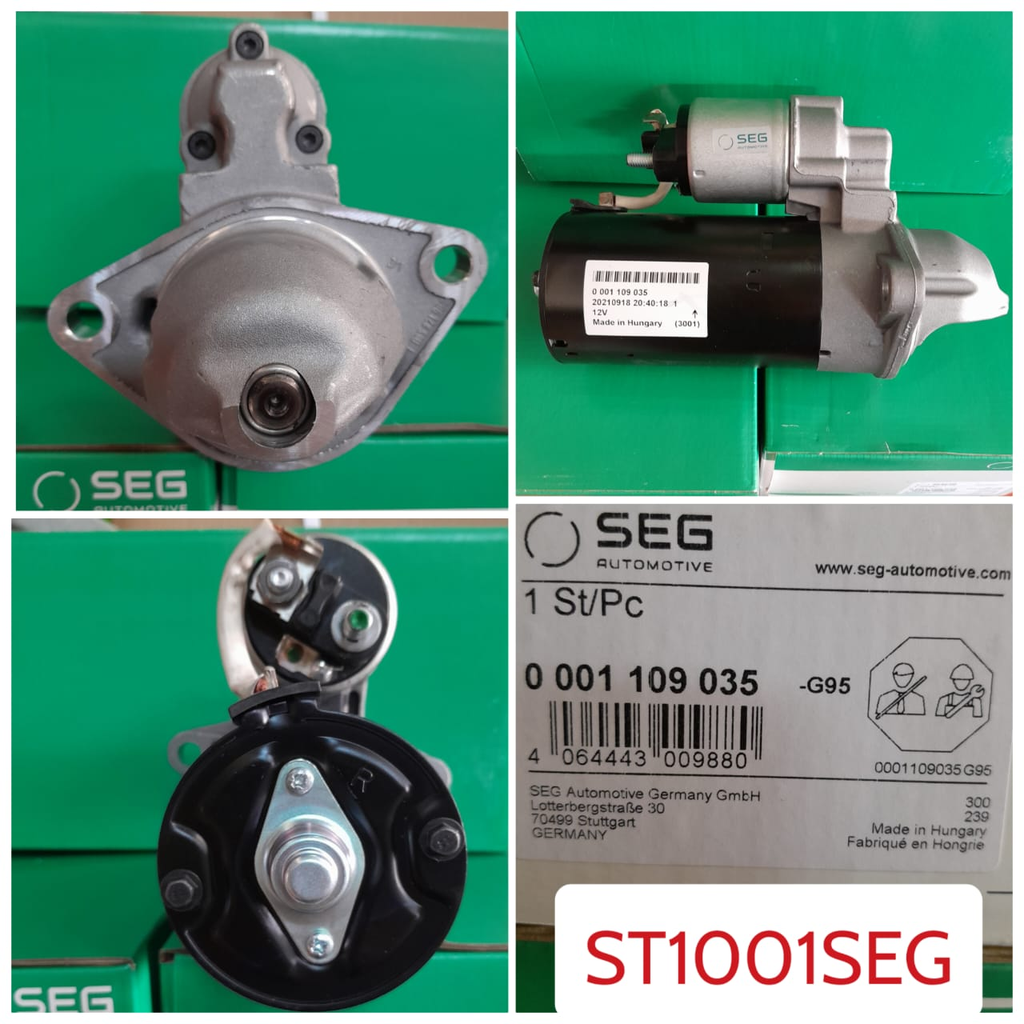 ST1001SEG- BBT/PKN 12V 9T MAGNETIC STARTER MOTOR