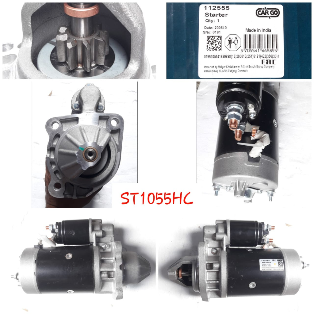 ST1055HC-DTZ/BSH 12V 9T 362S RHO STARTER MOTOR