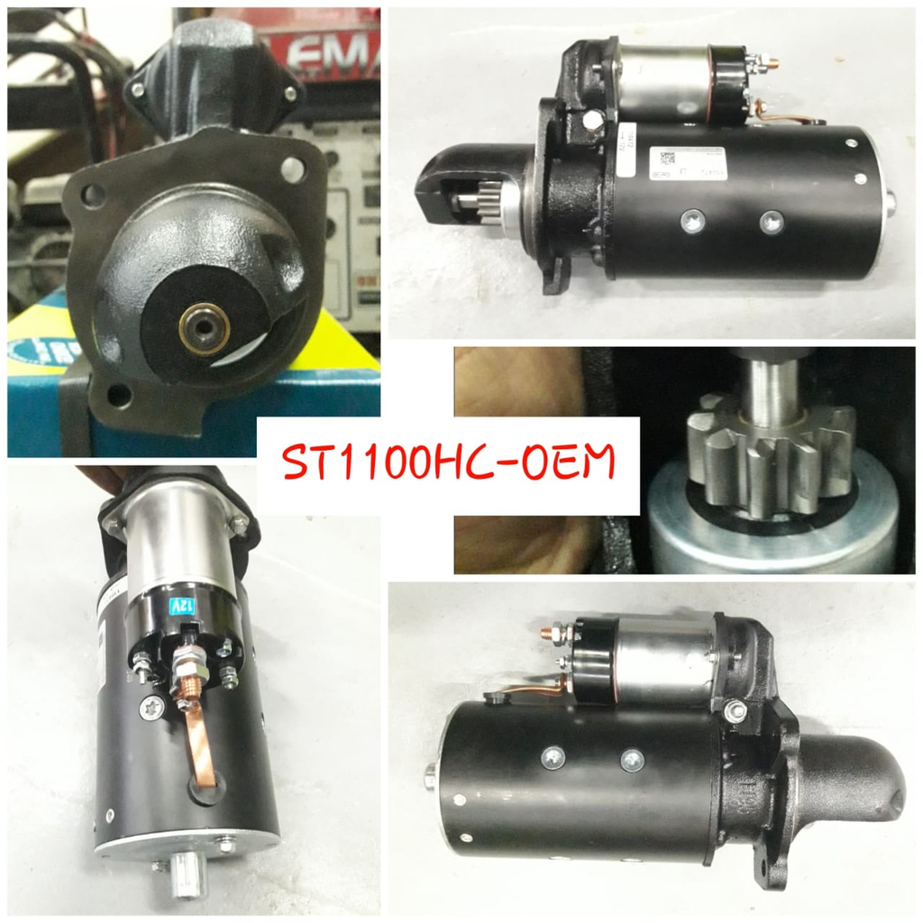 ST1100HC-OEM-HYSTER OEM 12V 10T RHO O/SEAL STARTER