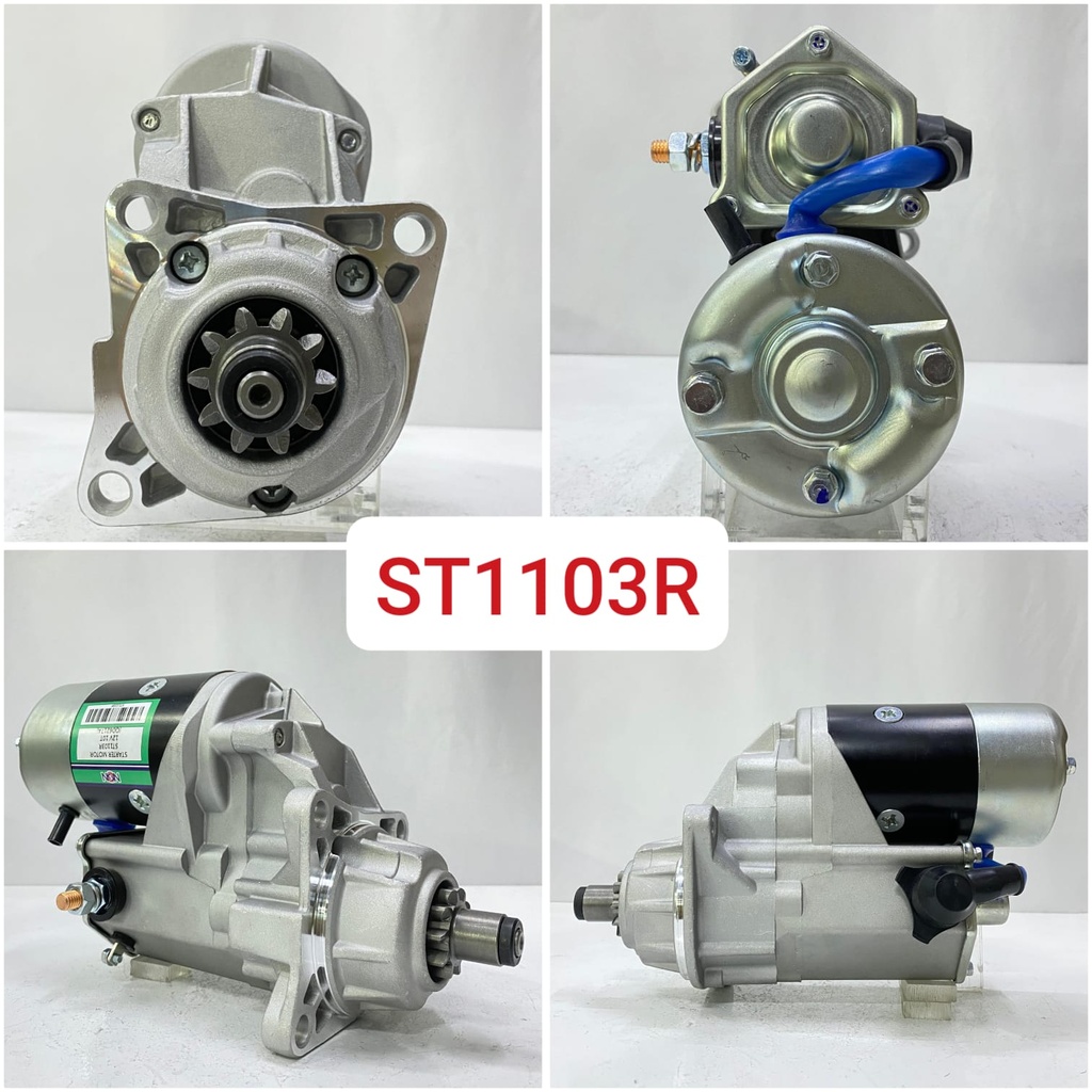 ST1103R   - HYSTER ND LONG 12V 10T RHO STARTER MOTOR