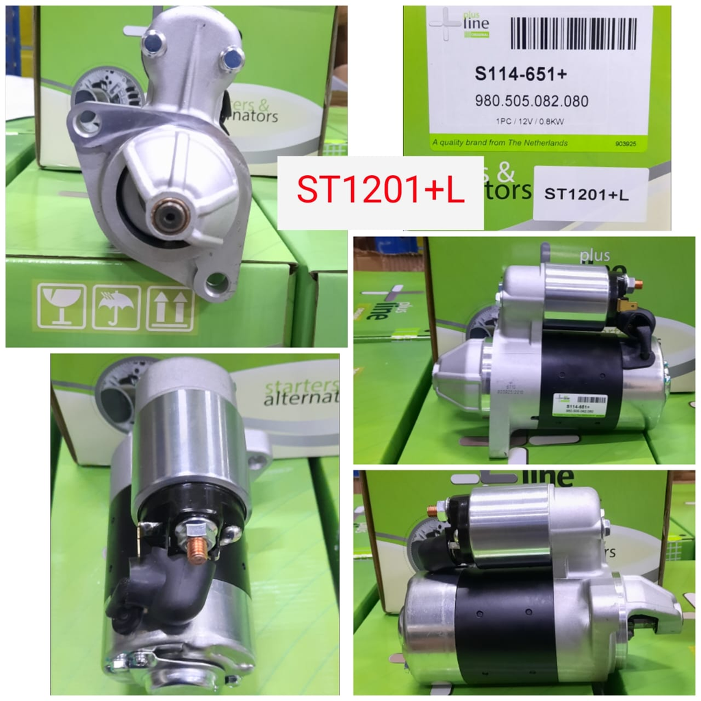 ST1201+L- CNA 12V 8T CCW STARTER MOTOR