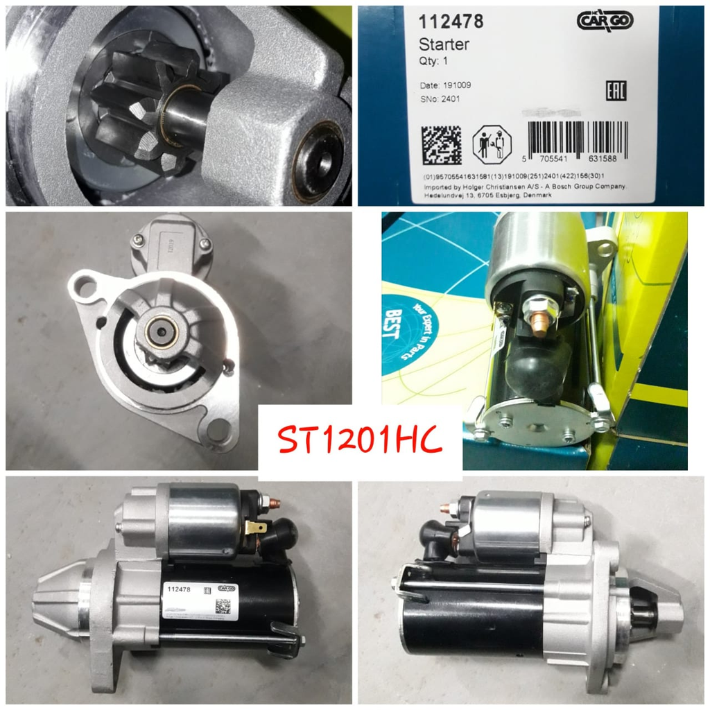 ST1201HC-CNA 12V 8T CCW STARTER MOTOR