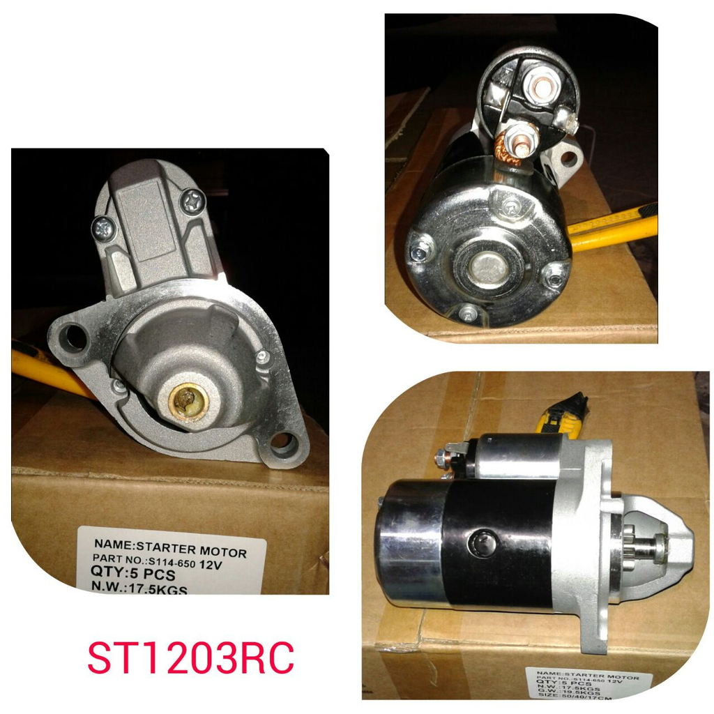 ST1203RC- CNA 12V 8T CW STARTER MOTOR