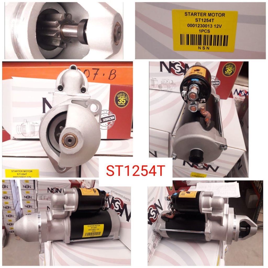ST1254T   - DUETZ 12V 9T N/M 2B B.BODY STARTER MOTOR