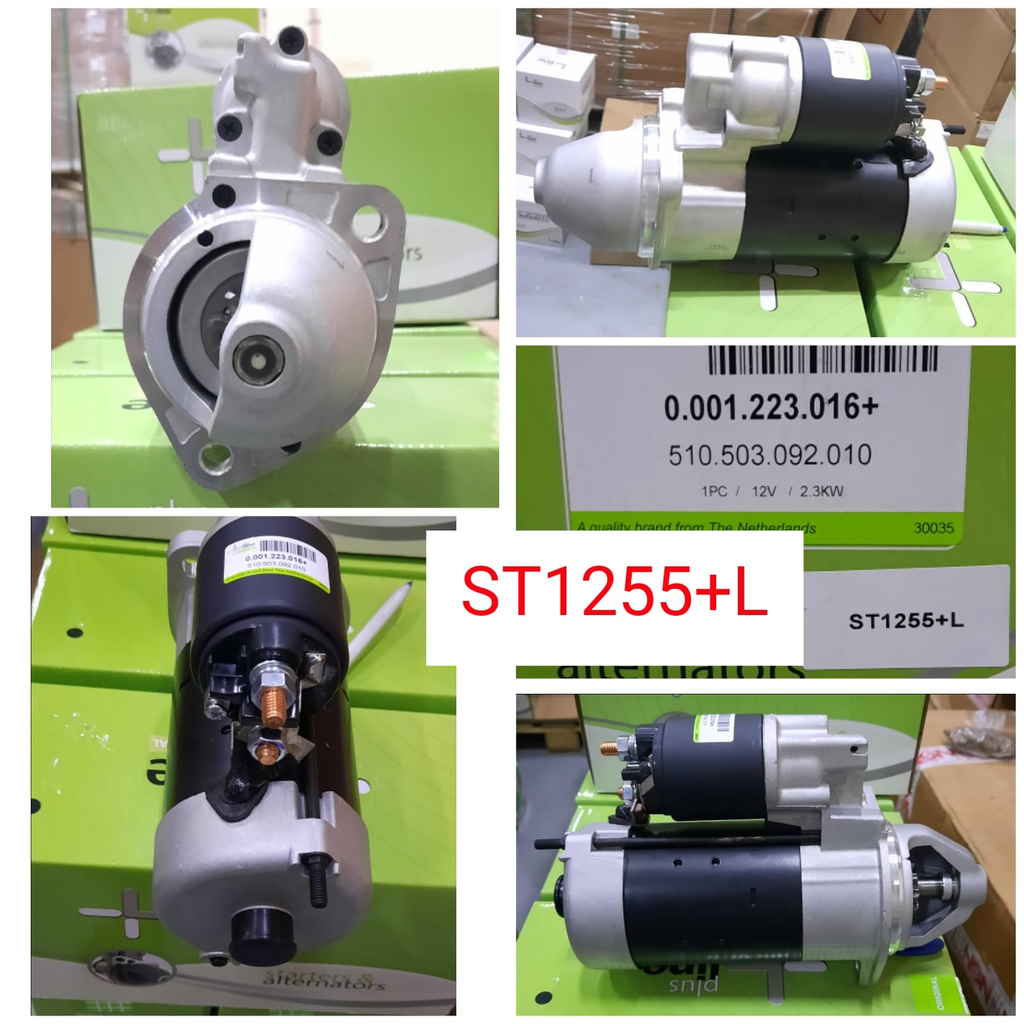 ST1255+L- DTZ 12V 9T N/M OEM STARTER MOTOR