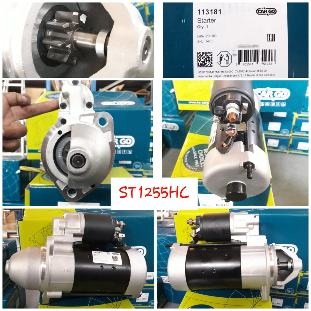 ST1255HC-DTZ 12V 9T N/M OEM STARTER MOTOR