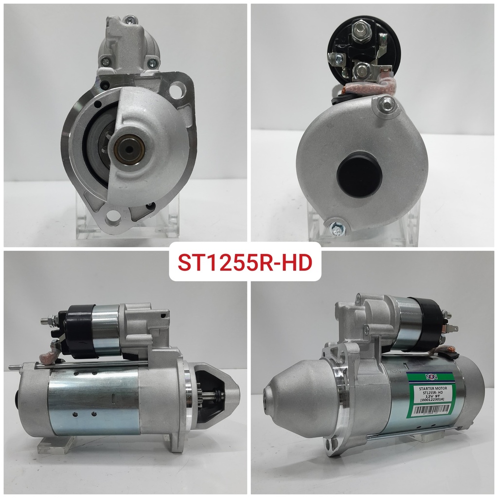 ST1255R-HD-DTZ 12V 9T N/M SILVER OEM STARTER MOTOR
