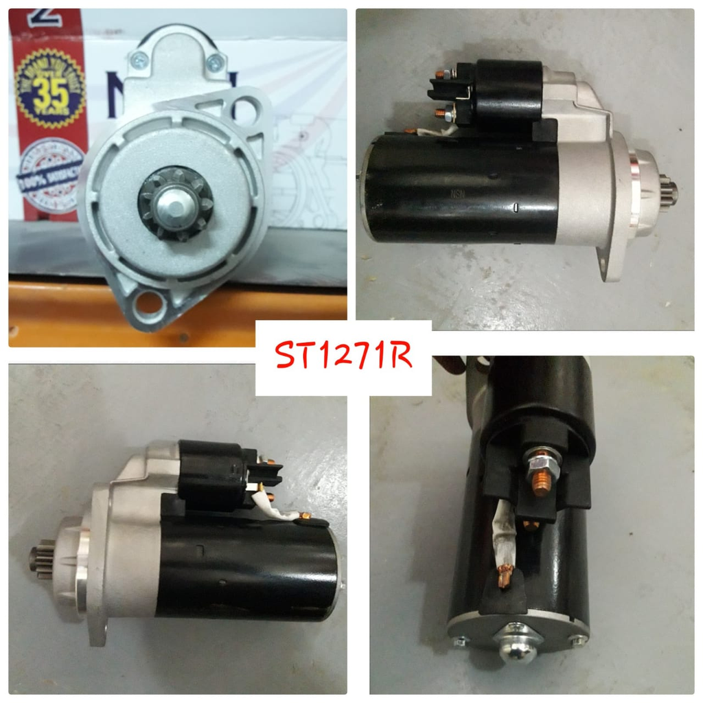 ST1271R-*DUETZ ISKRA HATZ 12V 9T CW STARTER MOTOR