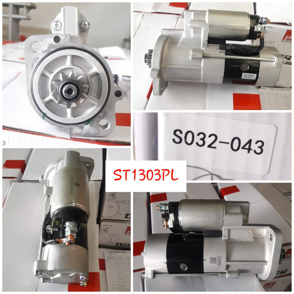 ST1303PL   - FORKLIFT S4S 12V 10T N/M STARTER MOTOR