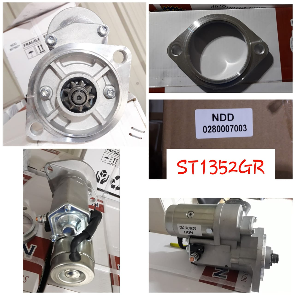 ST1352GR-IZU C240 4JA1 ND 12V 9T 32MM STARTER MOTOR