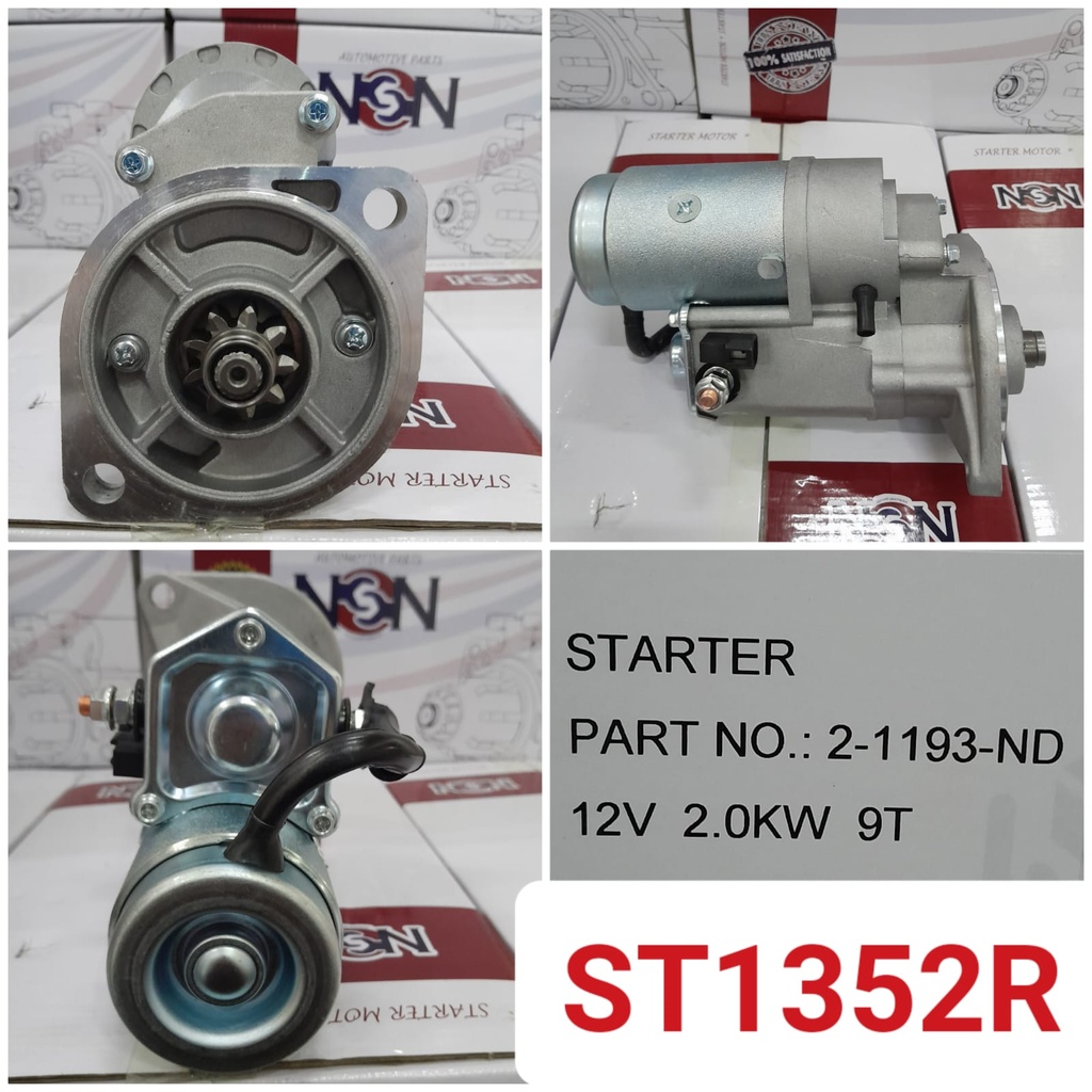 ST1352R   - IZU C240 4JA1 ND 12V 9T 32MM STARTER M