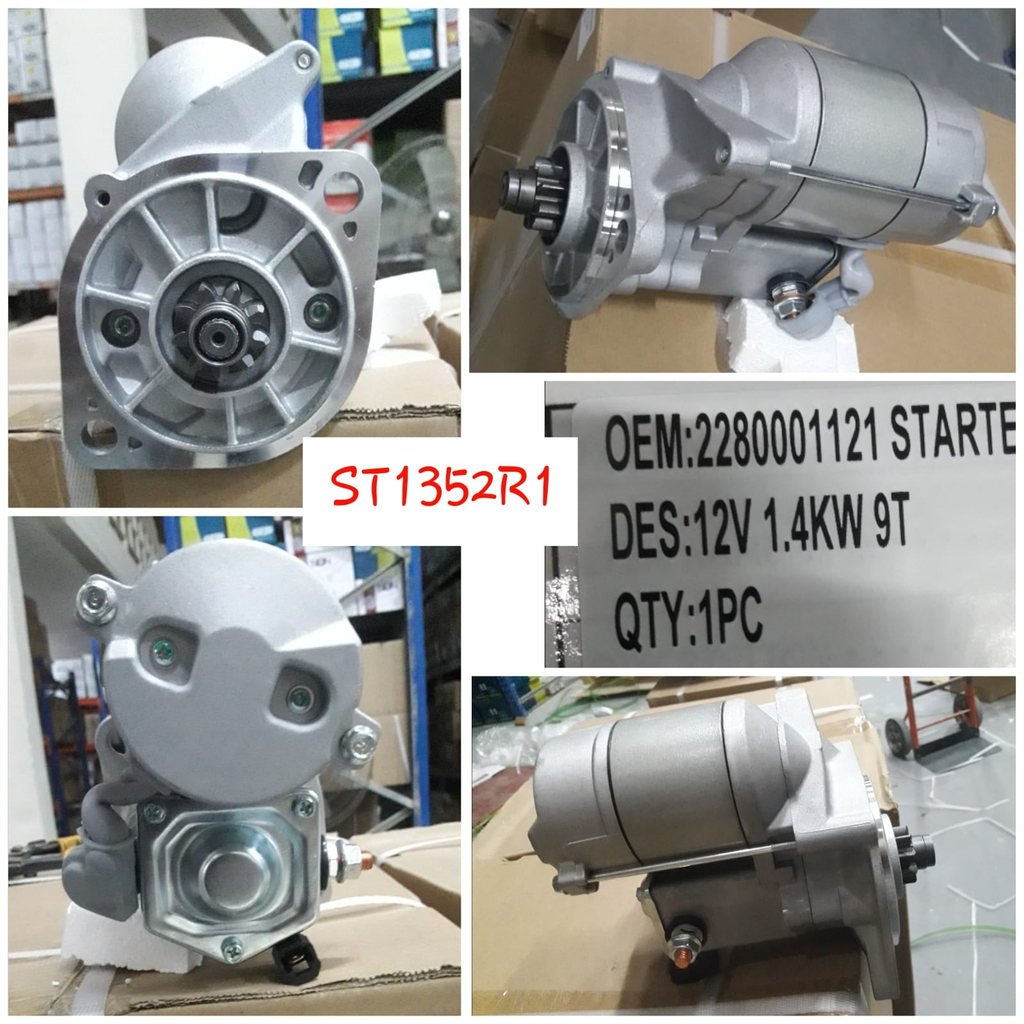 ST1352R1   - IZU ND N/M 12V 9T 32MM S/BODY STARTER
