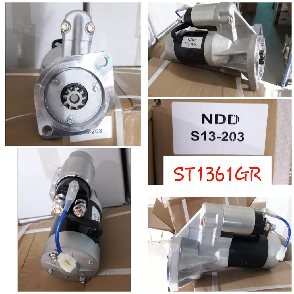 ST1361GR - IZU 4JBI 12V 9T STARTER MOTOR