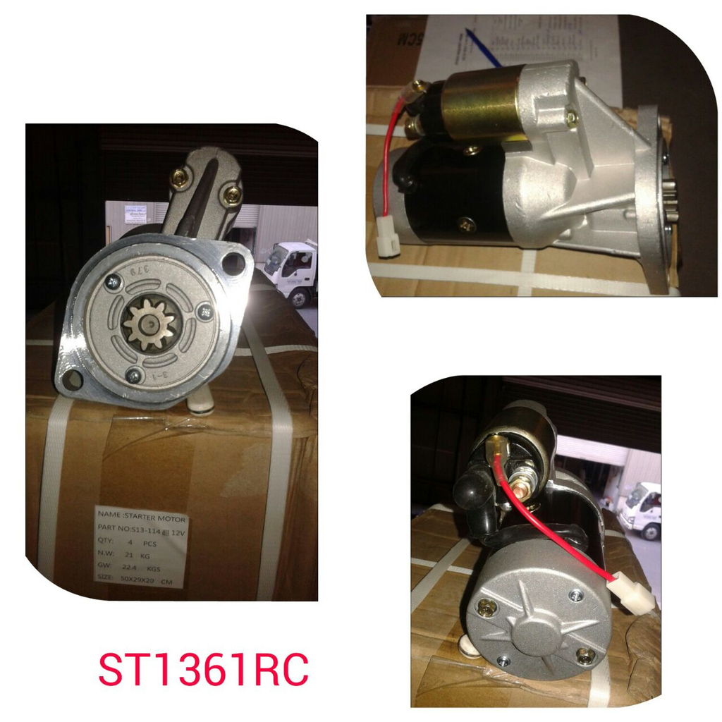 ST1361RC-IZU 4JA1/4JBI 12V 9T STARTER MOTOR
