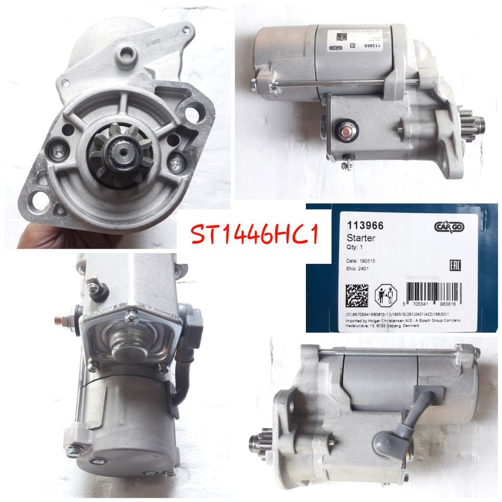 ST1446HC1-KUBOTA B/BODY ND OEM 12V 9T STARTER