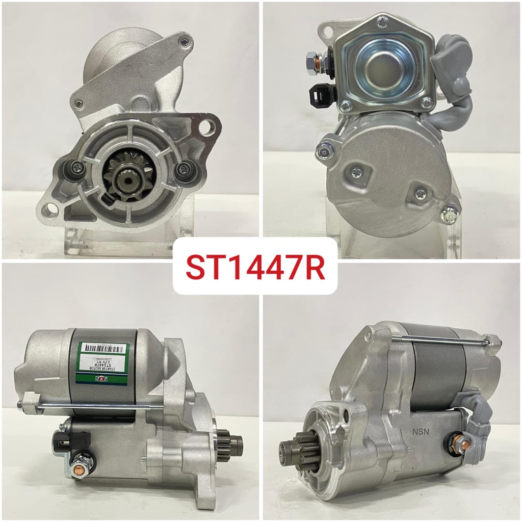 ST1447R   - KUBOTA ND 12V 9T 1 CYL STARTER MOTOR