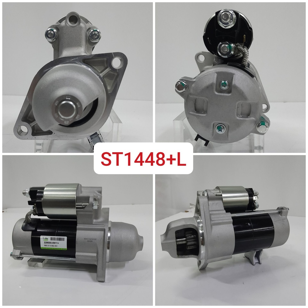 ST1448+L-KUBOTA 12V 9T OEM 1KW WITH HOUSING STARTER